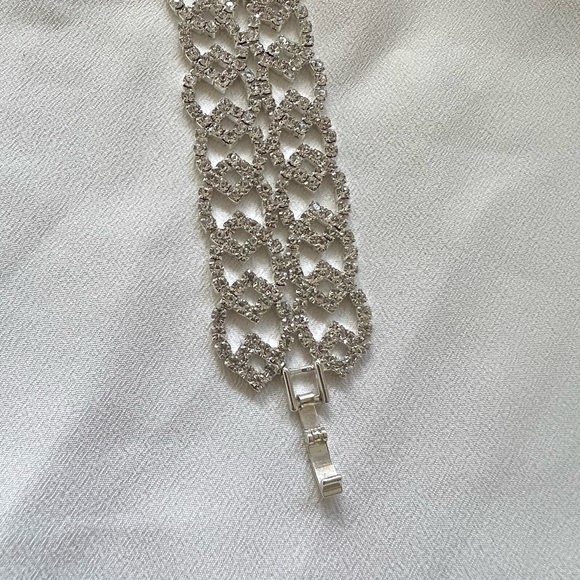 Silver Diamante Bracelet - Picture 3 of 4